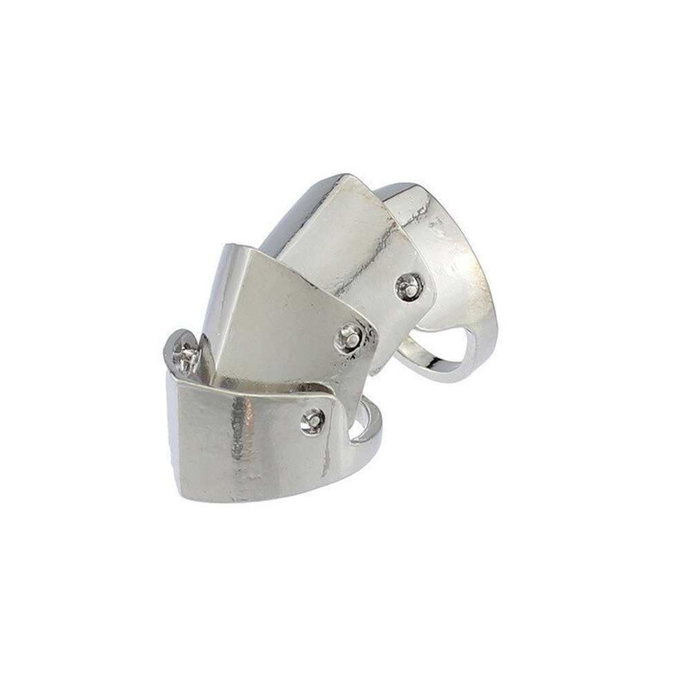 Zac's Alter Ego - Silver Knuckle Ring - Silberfarben